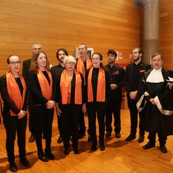 Il coro "Gilberto Pressacco" dell'Università di Udine