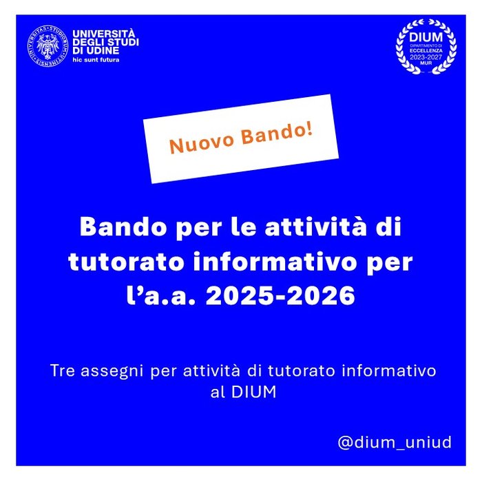 2025. Bando tutor1