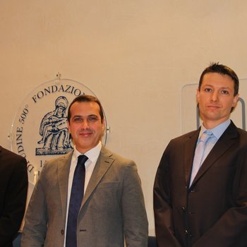 Da sinistra Luciano Moro, Massimo Capulli, Alex Lanzutti