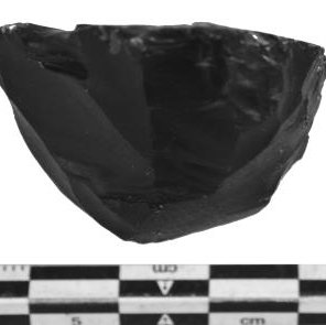 Nucleo in ossidiana neolitico 8000-7000 a.C.