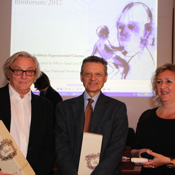 Da sinistra Anton Kaes, Franco Picollo, Cristina Jandelli