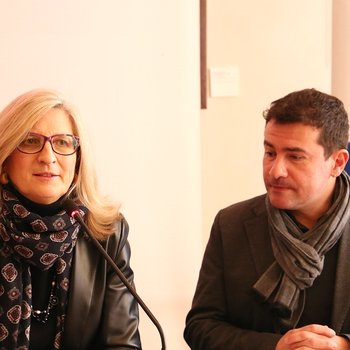 Da sinistra Raffaella Bombi e Simone Venturini
