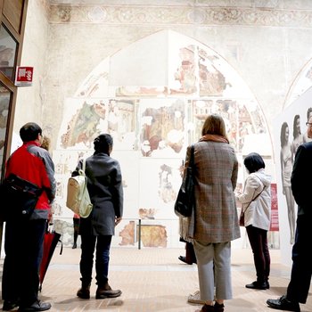 Delegazione cinese in visita alla Chiesa di San Francesco, Udine
