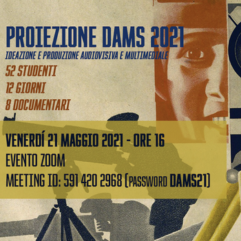 Proiezione DAMS 2021