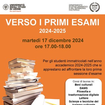 VERSO I PRIMI ESAMI 2024 locandina lunga