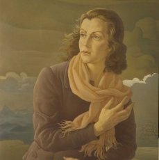Ritratto di Bianca Solari, opera di Boris Georgiev