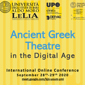 Ancient Greek Theatre in the Digital Age