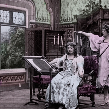Immagine dal film Le fer à cheval (1909)